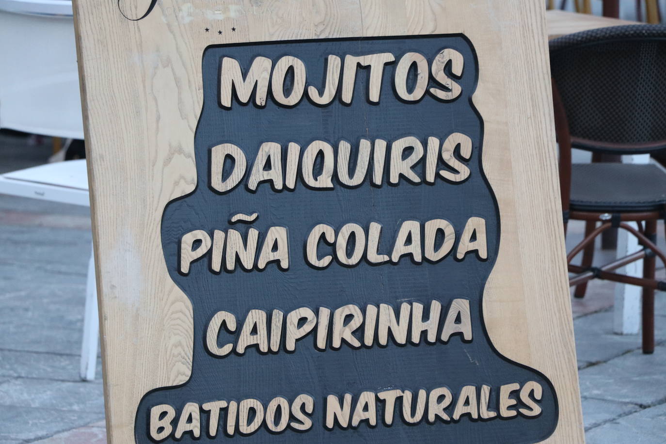 Ambiente en León capital este sábado. 