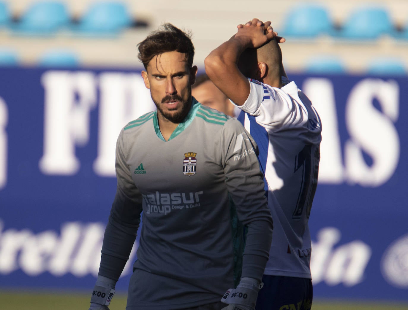 El equipo berciano vio rota su racha de triunfos en un partido donde su rival fue mejor.