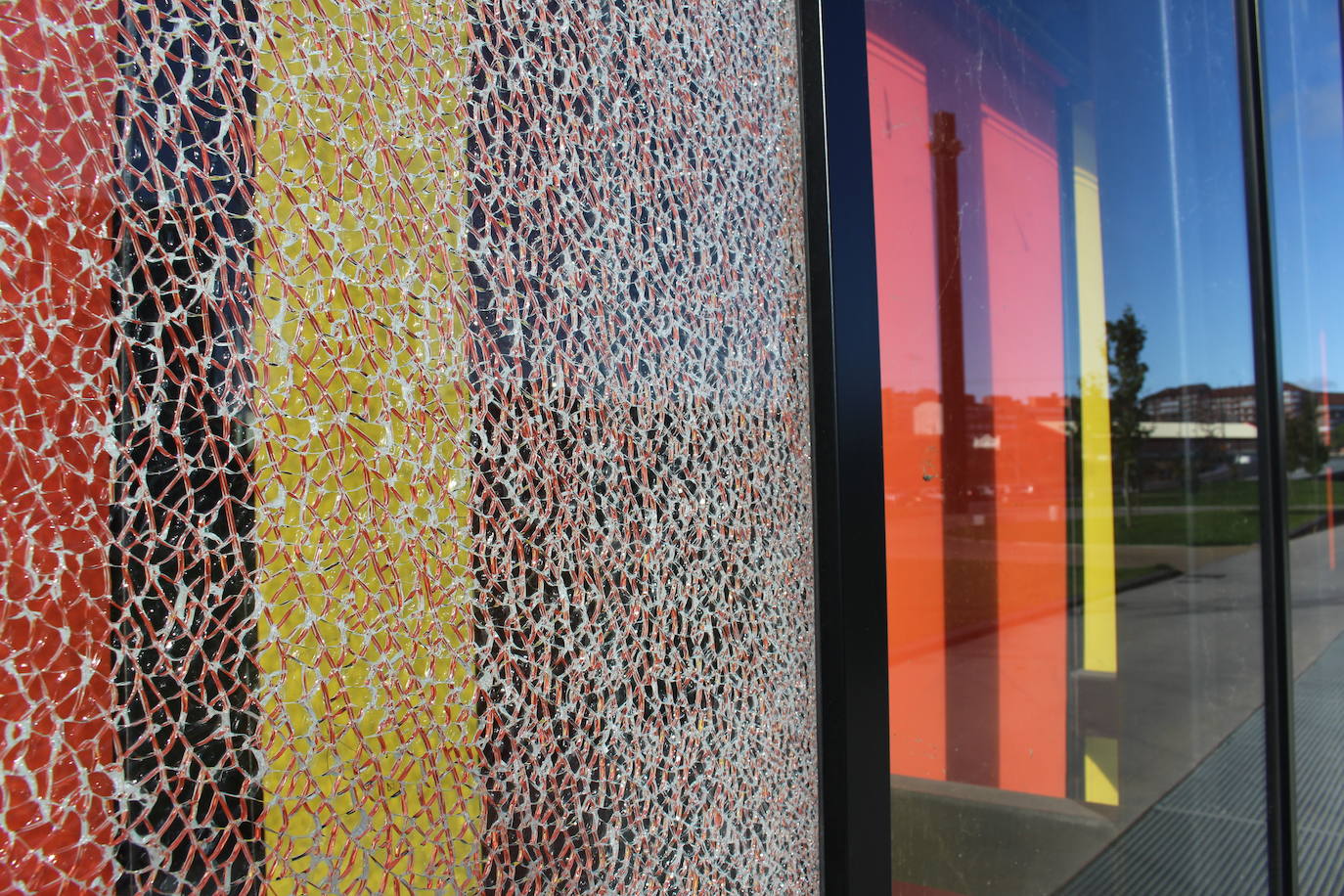 El Palacio de Exposiciones, en la mañana del martes. 