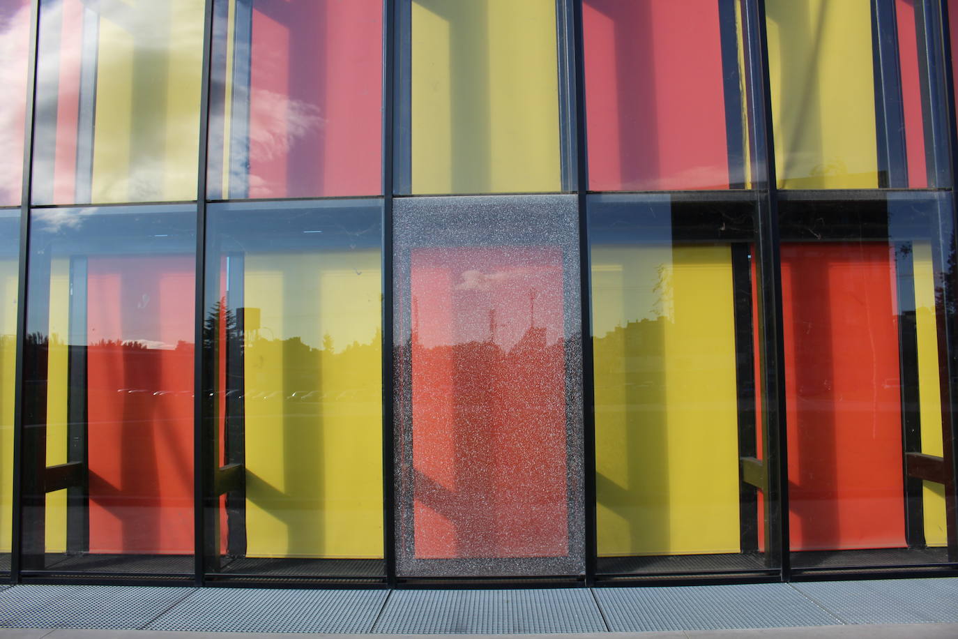 El Palacio de Exposiciones, en la mañana del martes. 