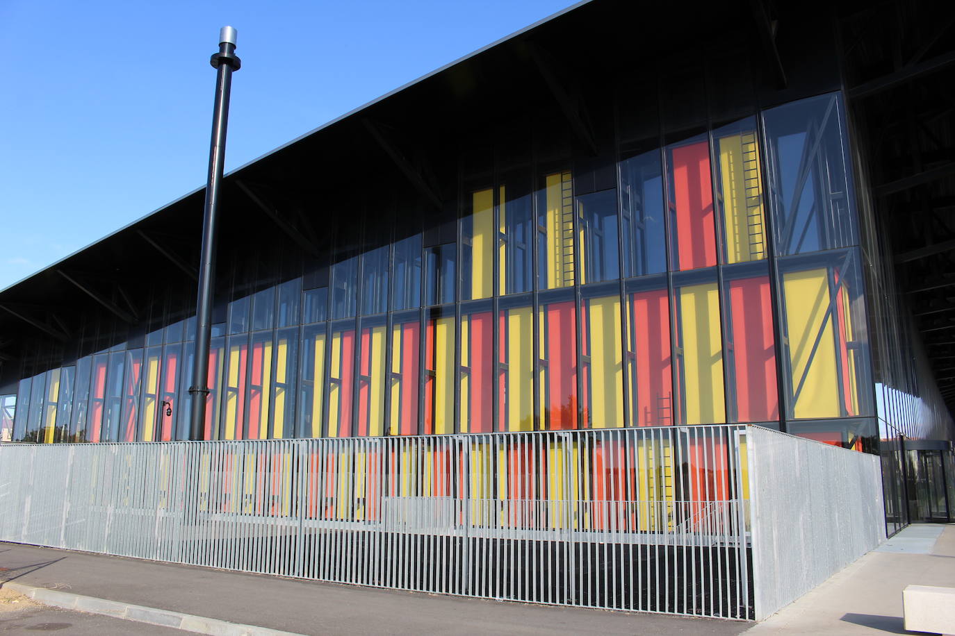 El Palacio de Exposiciones, en la mañana del martes. 