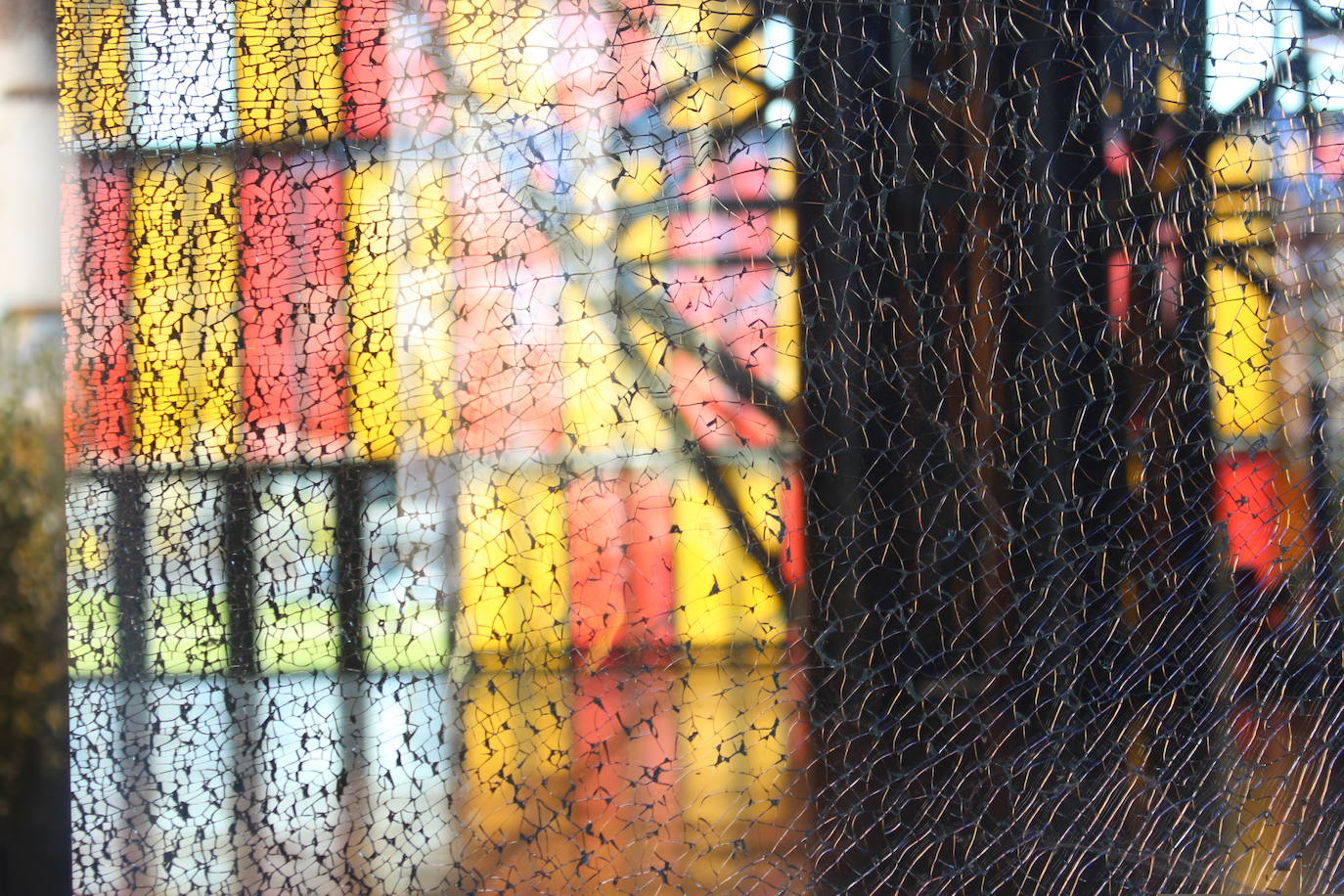 El Palacio de Exposiciones, en la mañana del martes. 