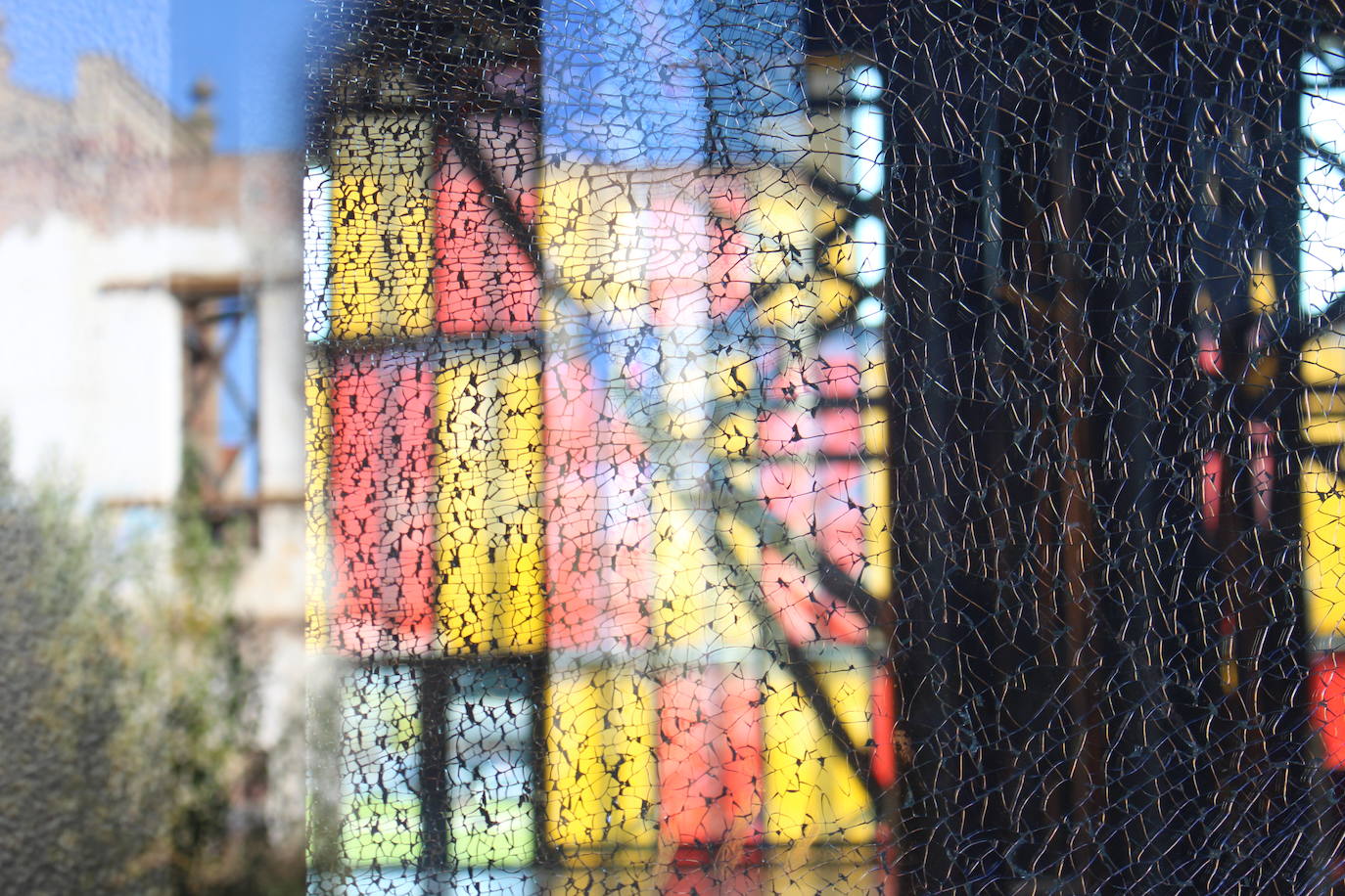 El Palacio de Exposiciones, en la mañana del martes. 