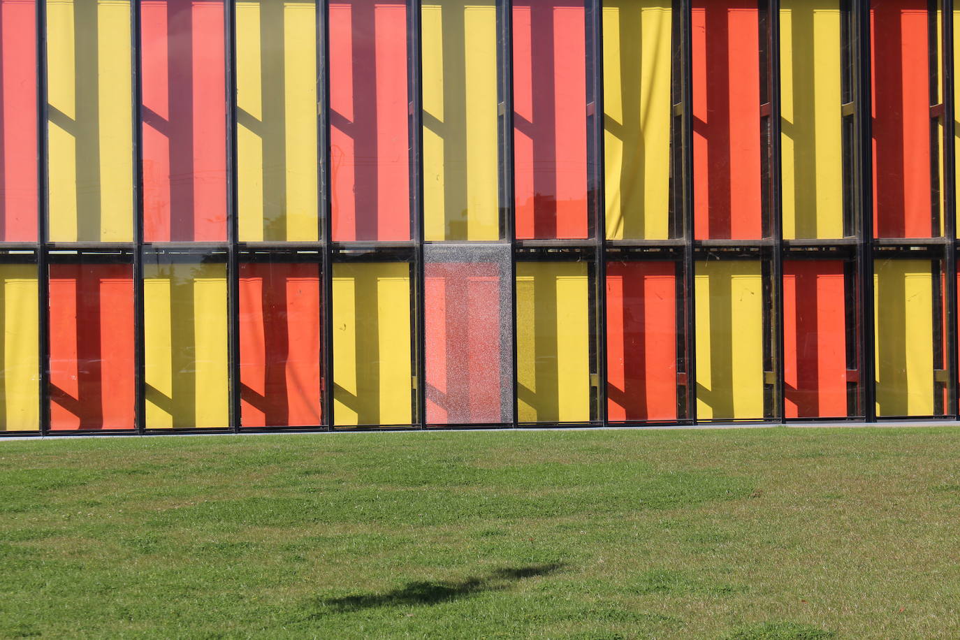 El Palacio de Exposiciones, en la mañana del martes. 