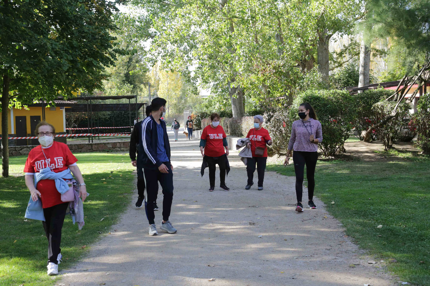 Fotos: Los alumnos de INEF tutorizan sobre deporte a los mayores