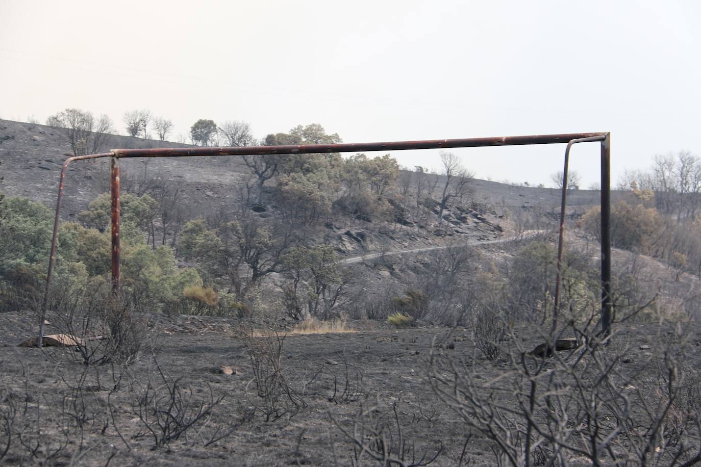 Fueron varios días de miedo, desolación y espanto para los vecinos de esta zona de la provincia de León.