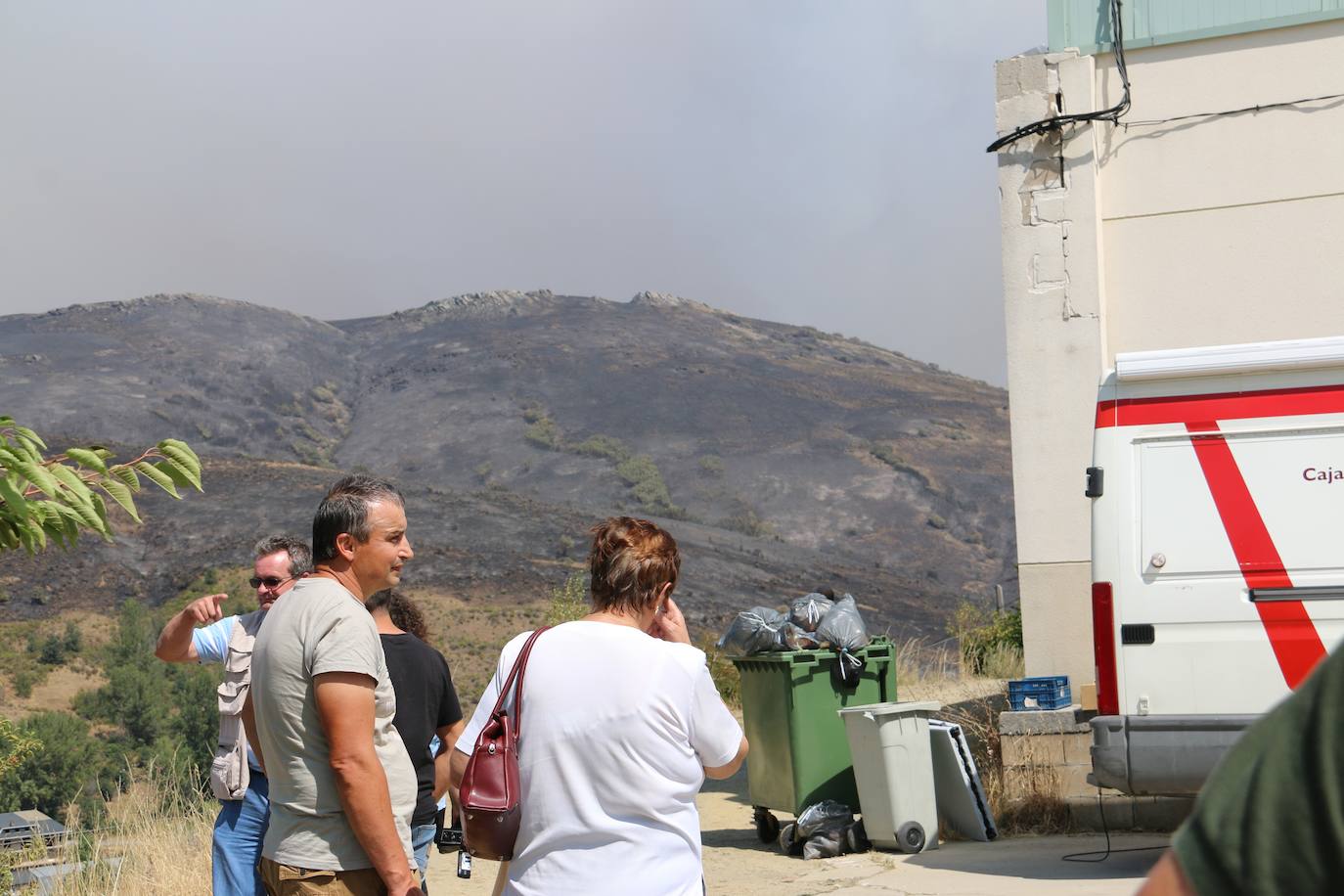 Fueron varios días de miedo, desolación y espanto para los vecinos de esta zona de la provincia de León.