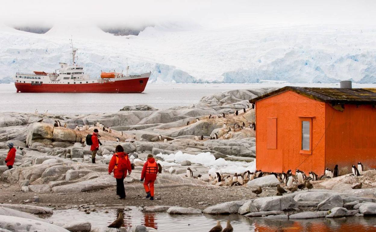 Península Antártica. 