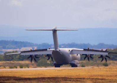 Imagen secundaria 1 - Detalle de los dos Airbus. 