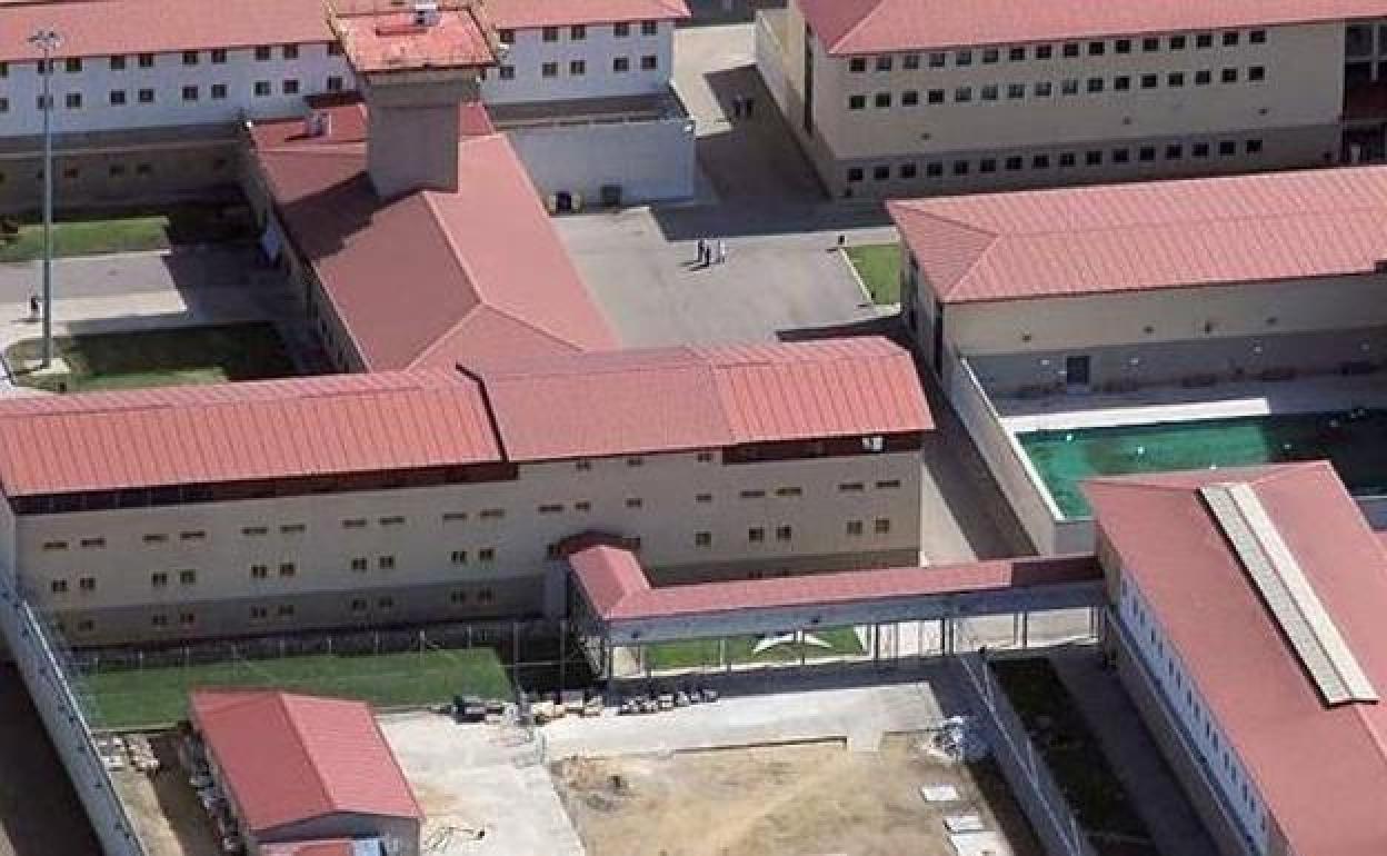 imagen aérea del centro penitenciario de Mansilla de las Mulas.