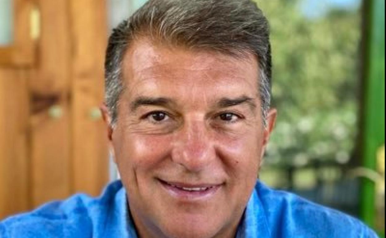 El expresidente del Barcelona Joan Laporta. 