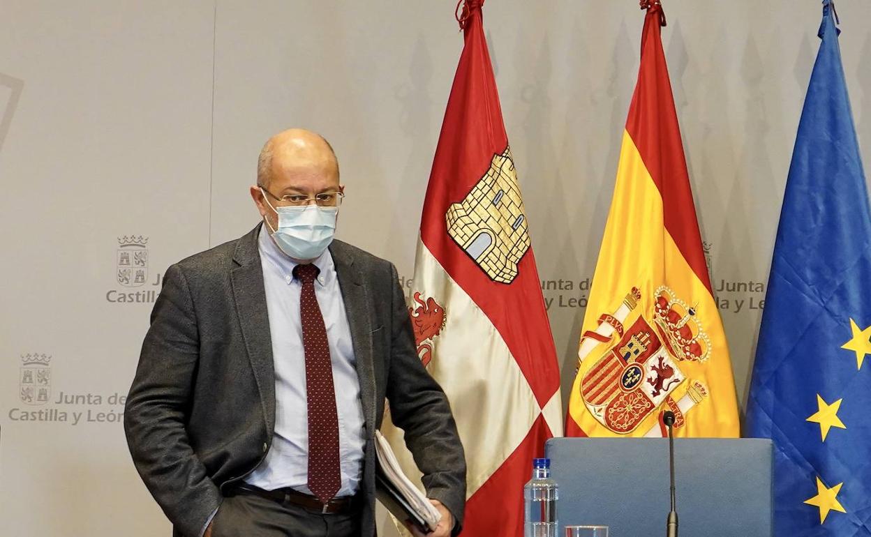 El vicepresidente, portavoz y consejero de Transparencia, Ordenación del Territorio y Acción Exterior, Francisco Igea.