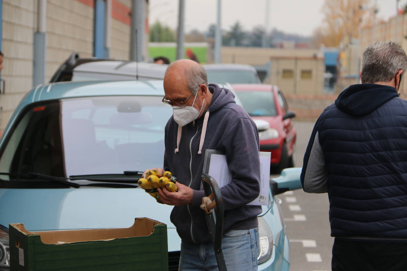 El almacén del Banco de Alimentos ha notado la subida de usuarios. 