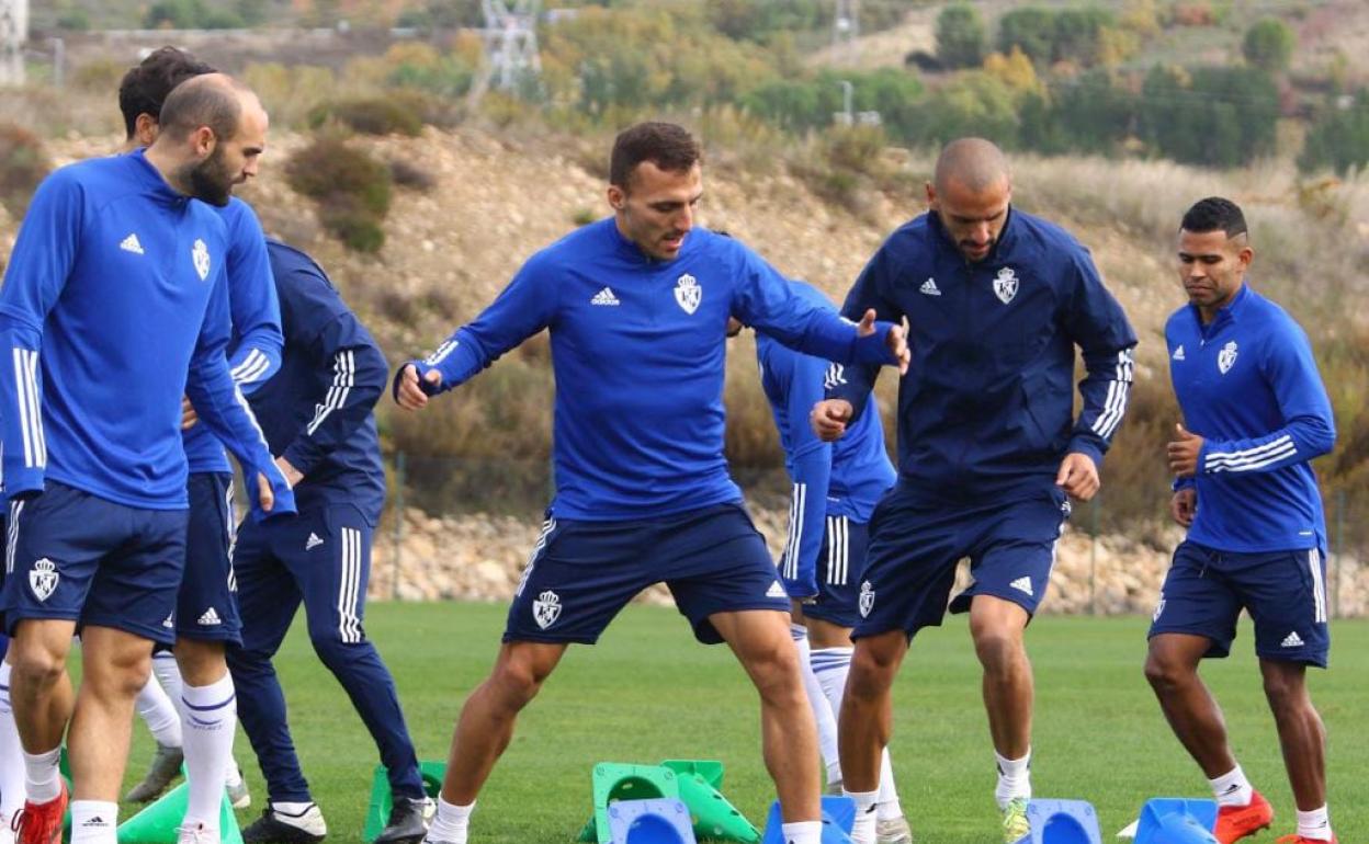 Entrenamiento de la Deportiva.