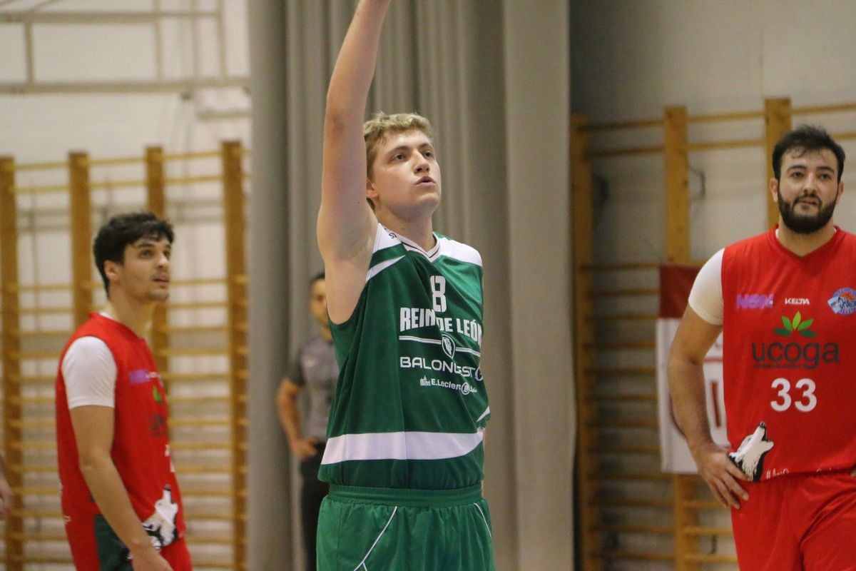 El club baloncesto Reino de León se estrena en la liga EBA esta temporada en el polideportivo San Esteban.