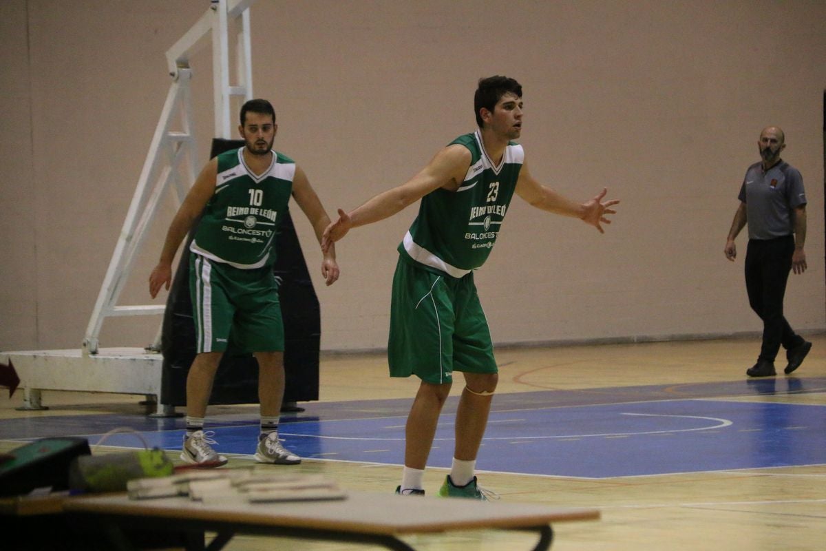 El club baloncesto Reino de León se estrena en la liga EBA esta temporada en el polideportivo San Esteban.