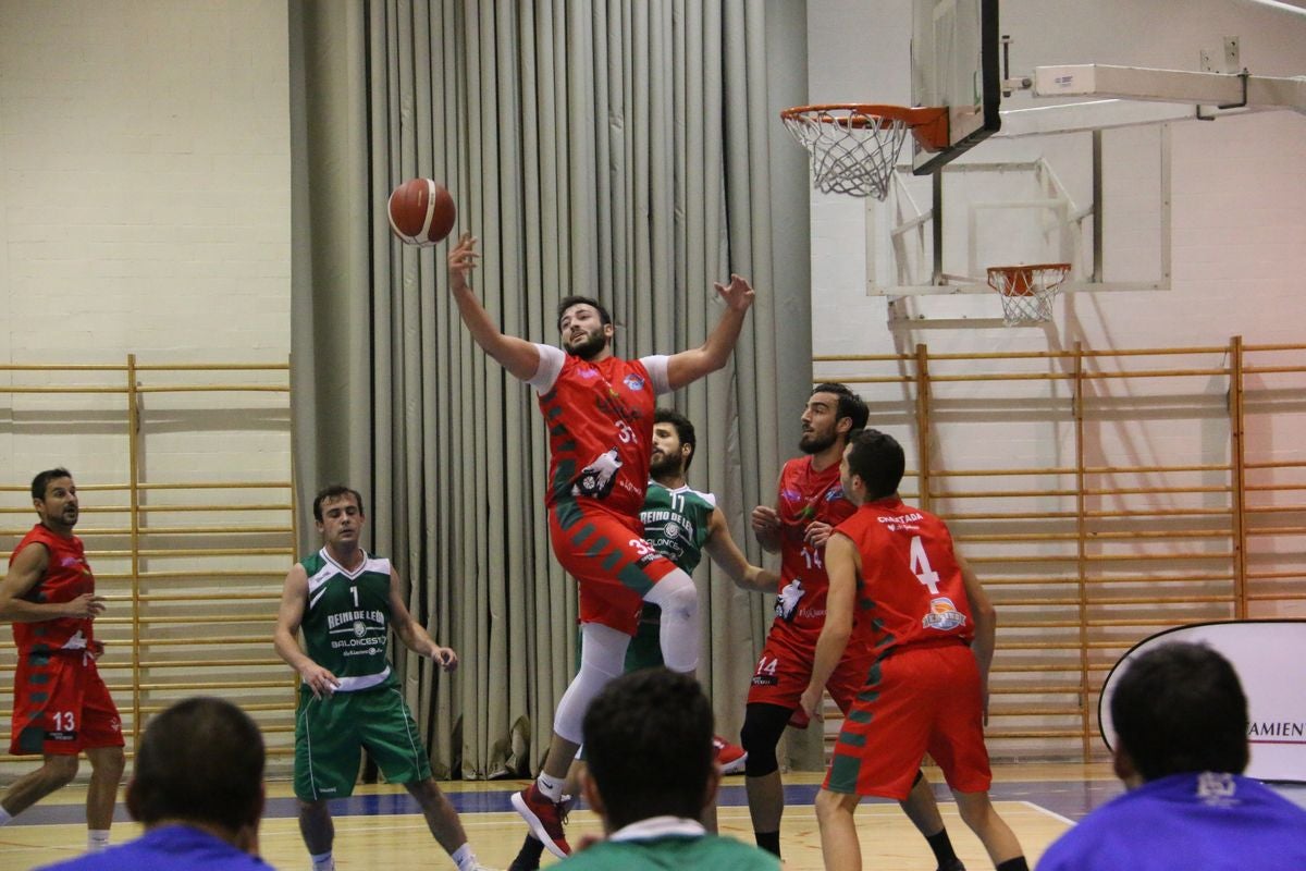 El club baloncesto Reino de León se estrena en la liga EBA esta temporada en el polideportivo San Esteban.