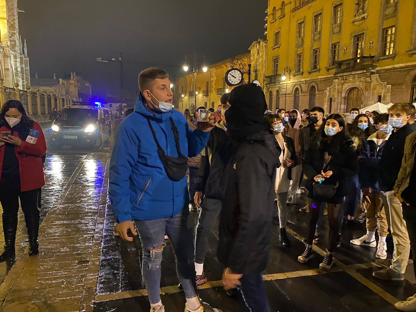 Fotos: Los disturbios de León llega a plaza de Regla