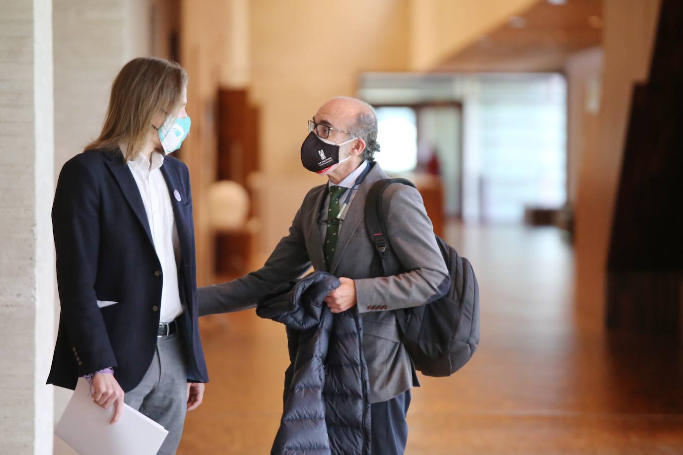 Pleno de las Cortes. 