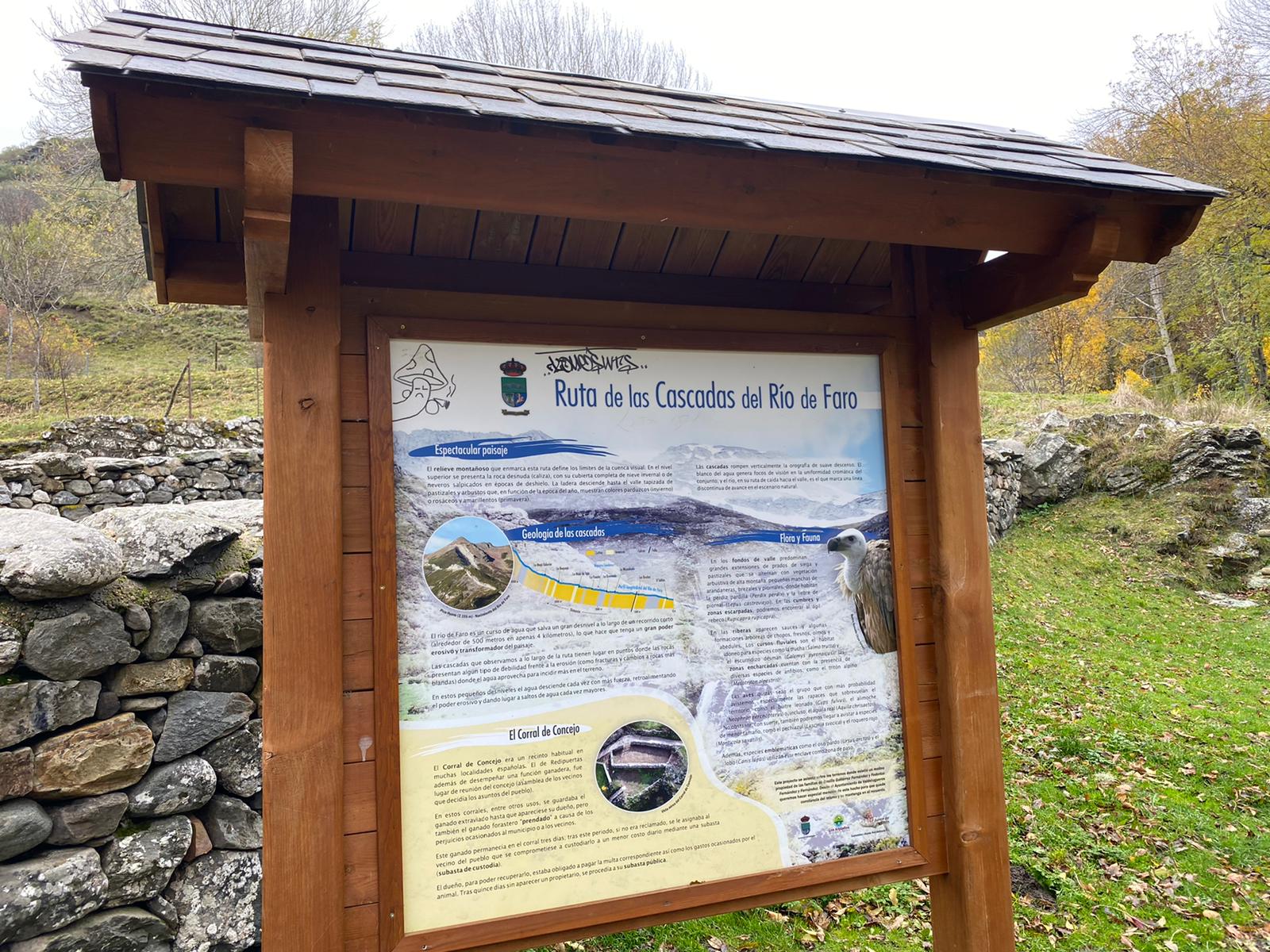 Imagen de la cascada del Reguero Cándano