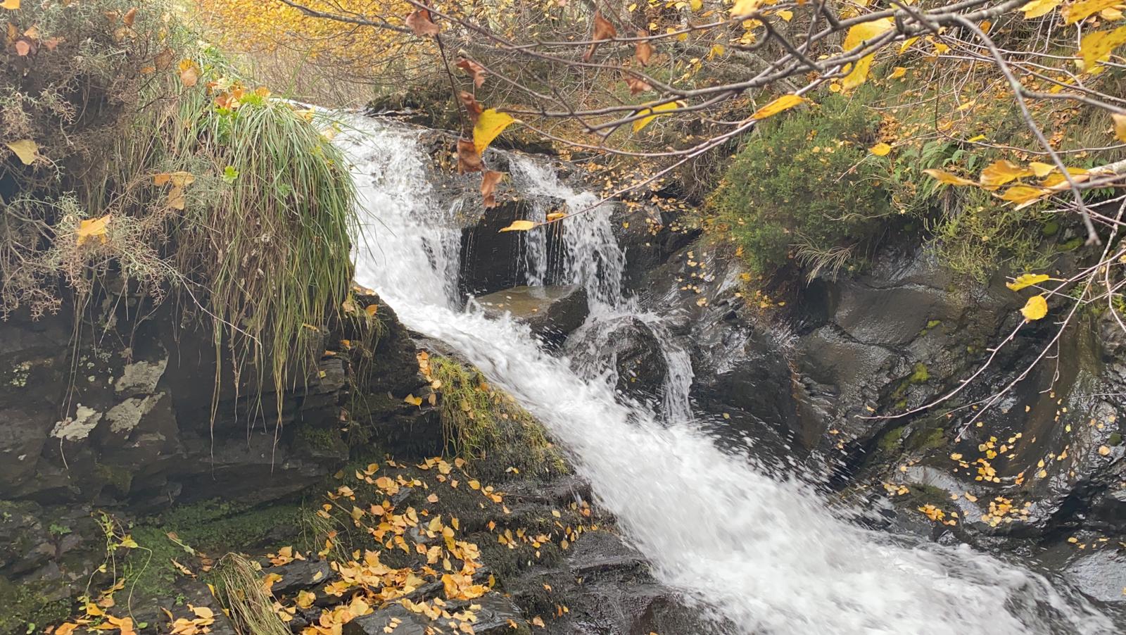 Imagen de la cascada del Reguero Cándano