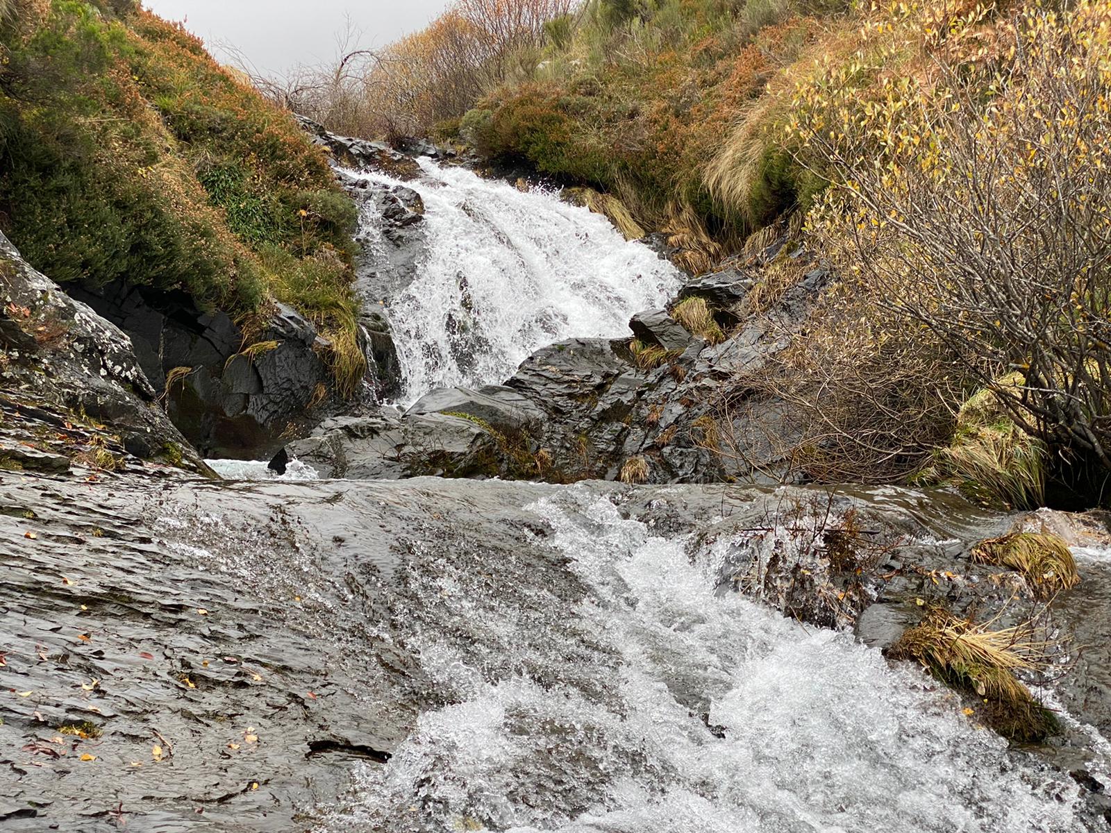 Imagen de la cascada del Reguero Cándano
