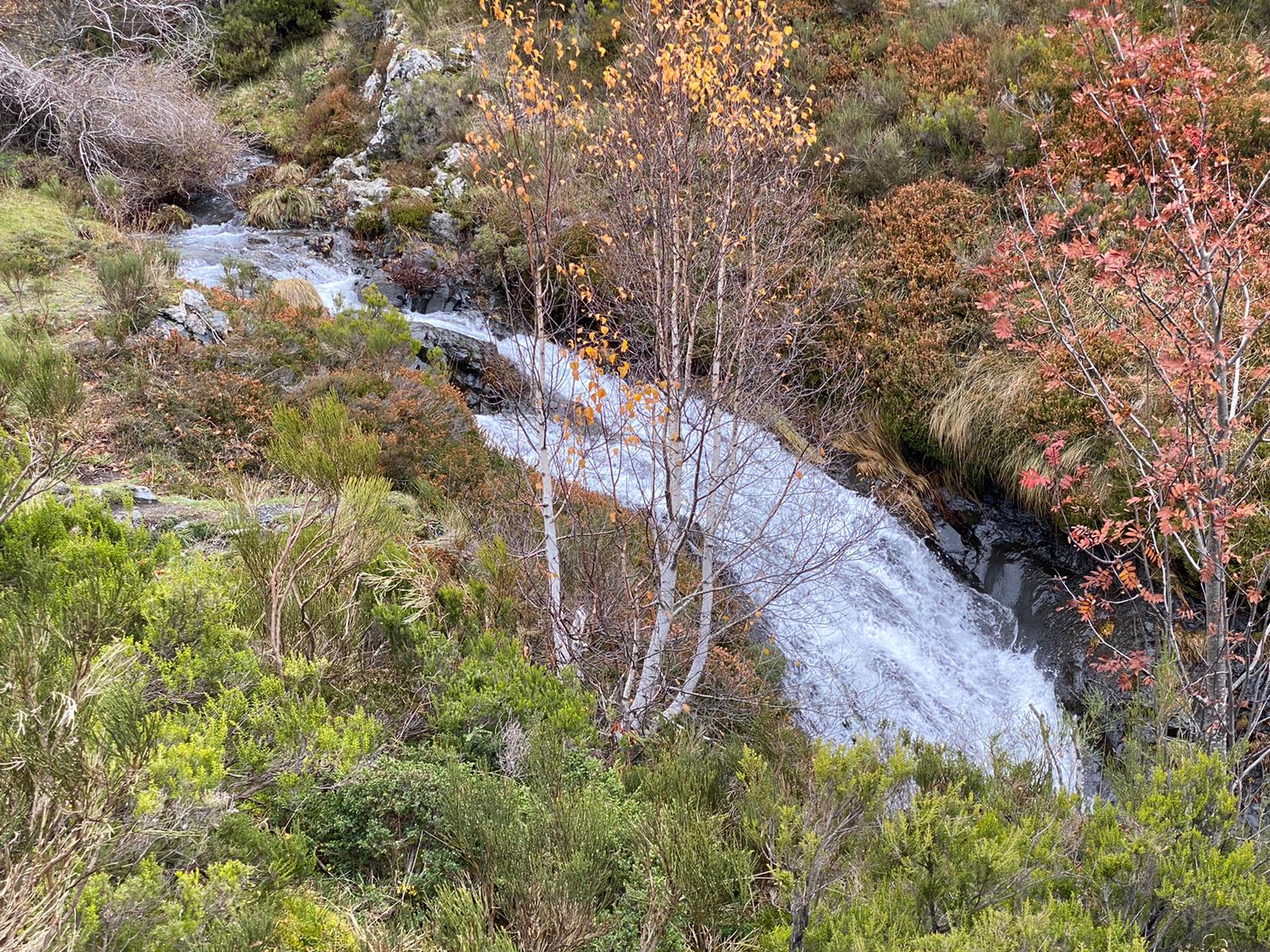 Imagen de la cascada del Reguero Cándano