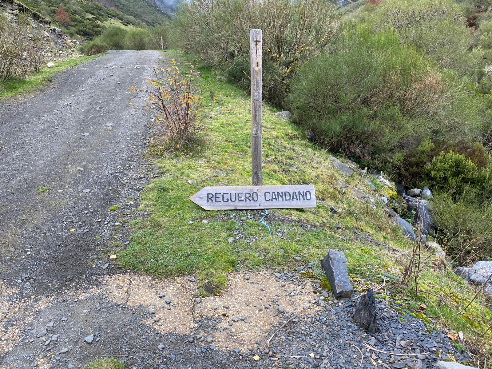 Imagen de la cascada del Reguero Cándano