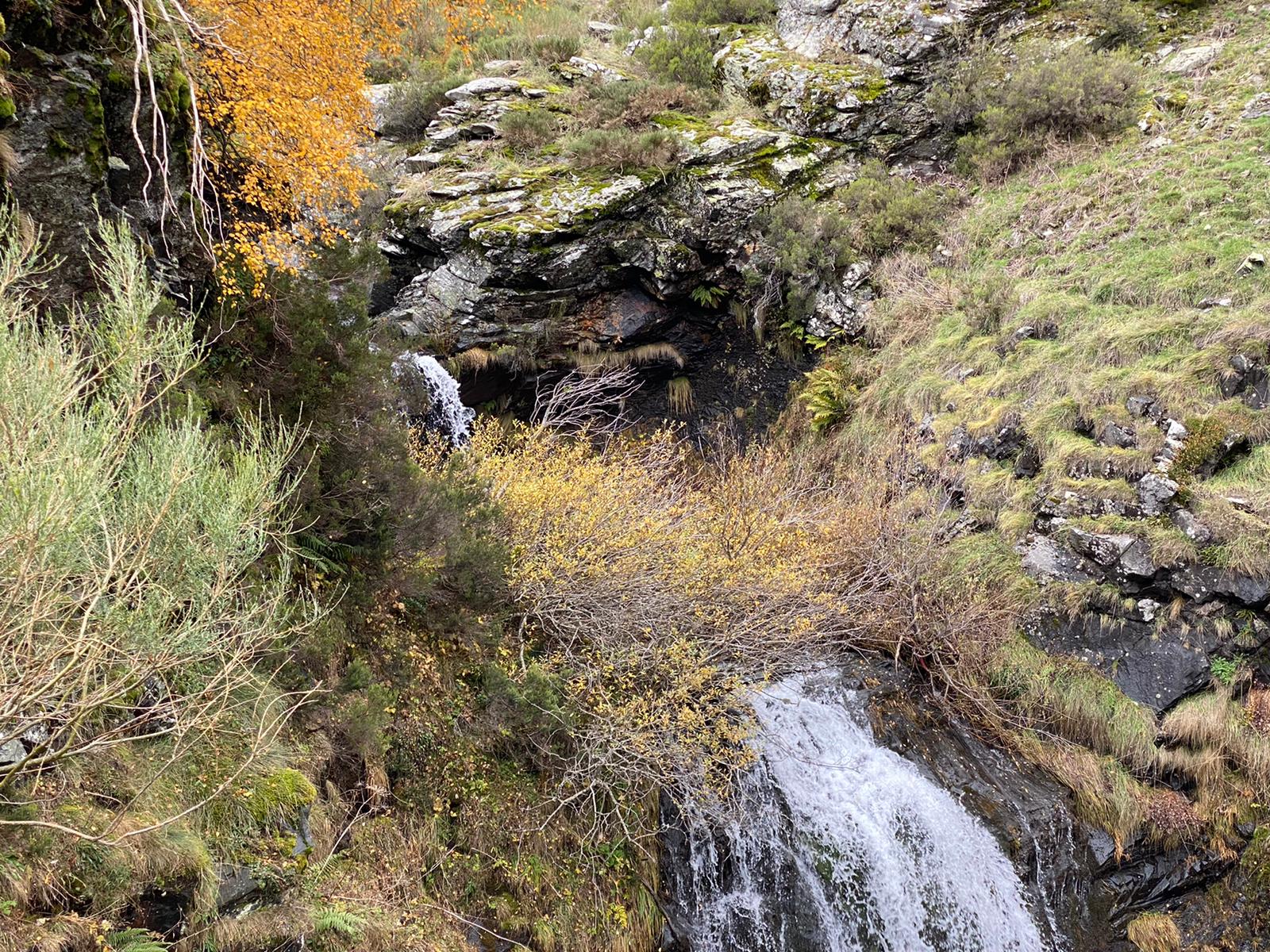Imagen de la cascada del Reguero Cándano