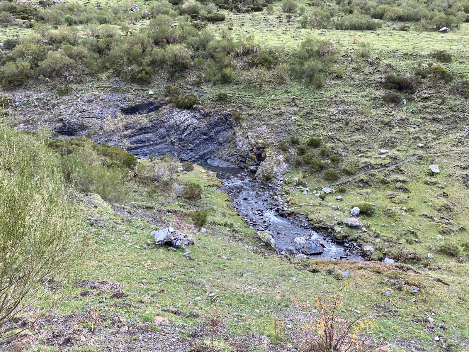 Imagen de la cascada del Reguero Cándano