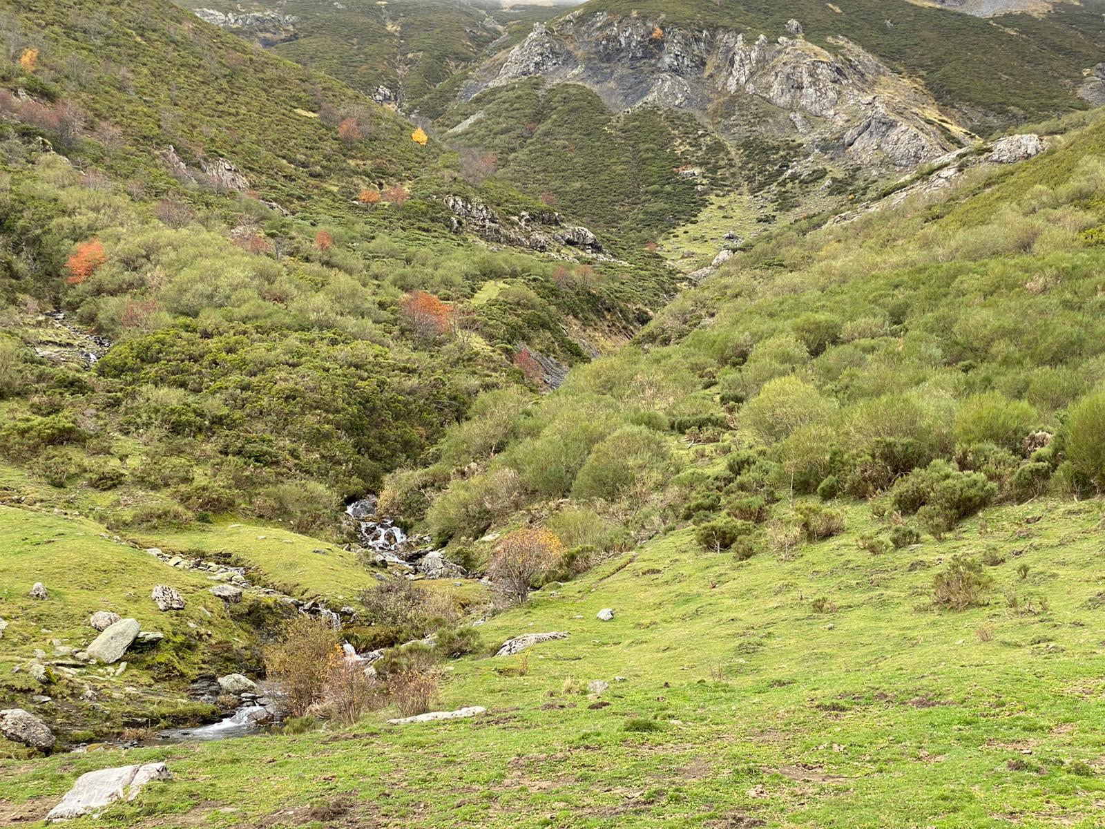 Imagen de la cascada del Reguero Cándano