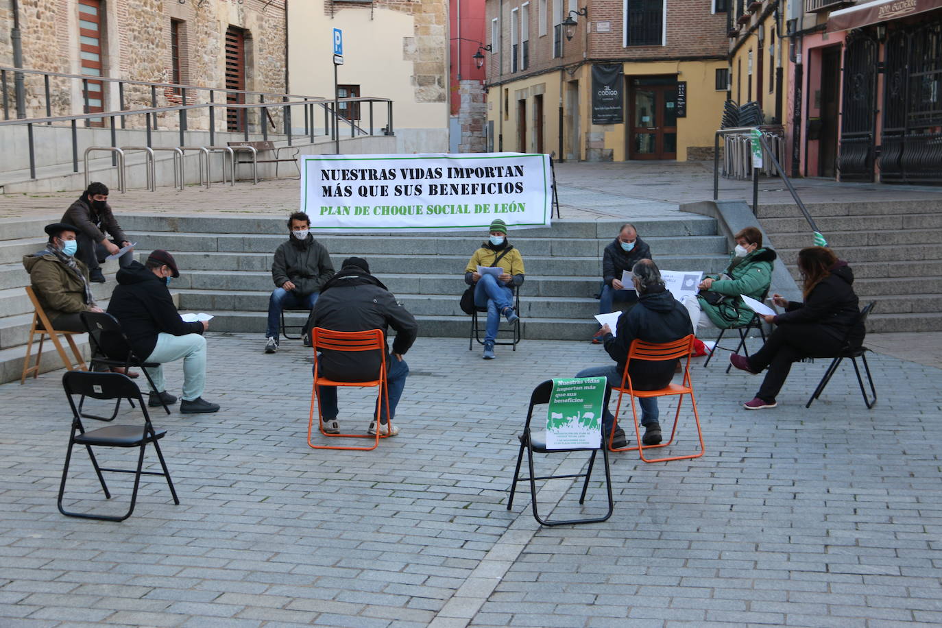 Fotos: Presentación del Plan de Choque Social