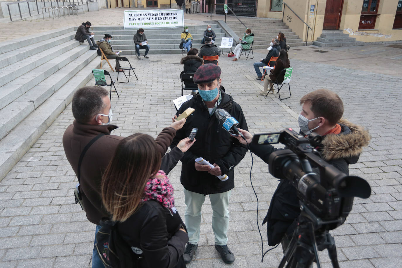 Fotos: Presentación del Plan de Choque Social