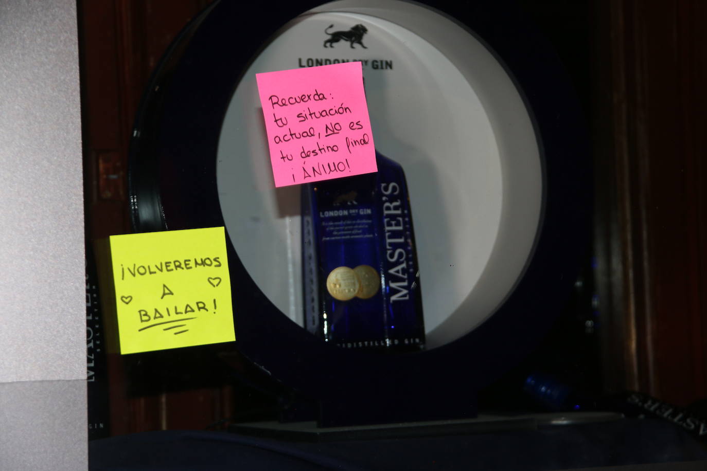 Fotos: Mensajes positivos para la hostelería de León