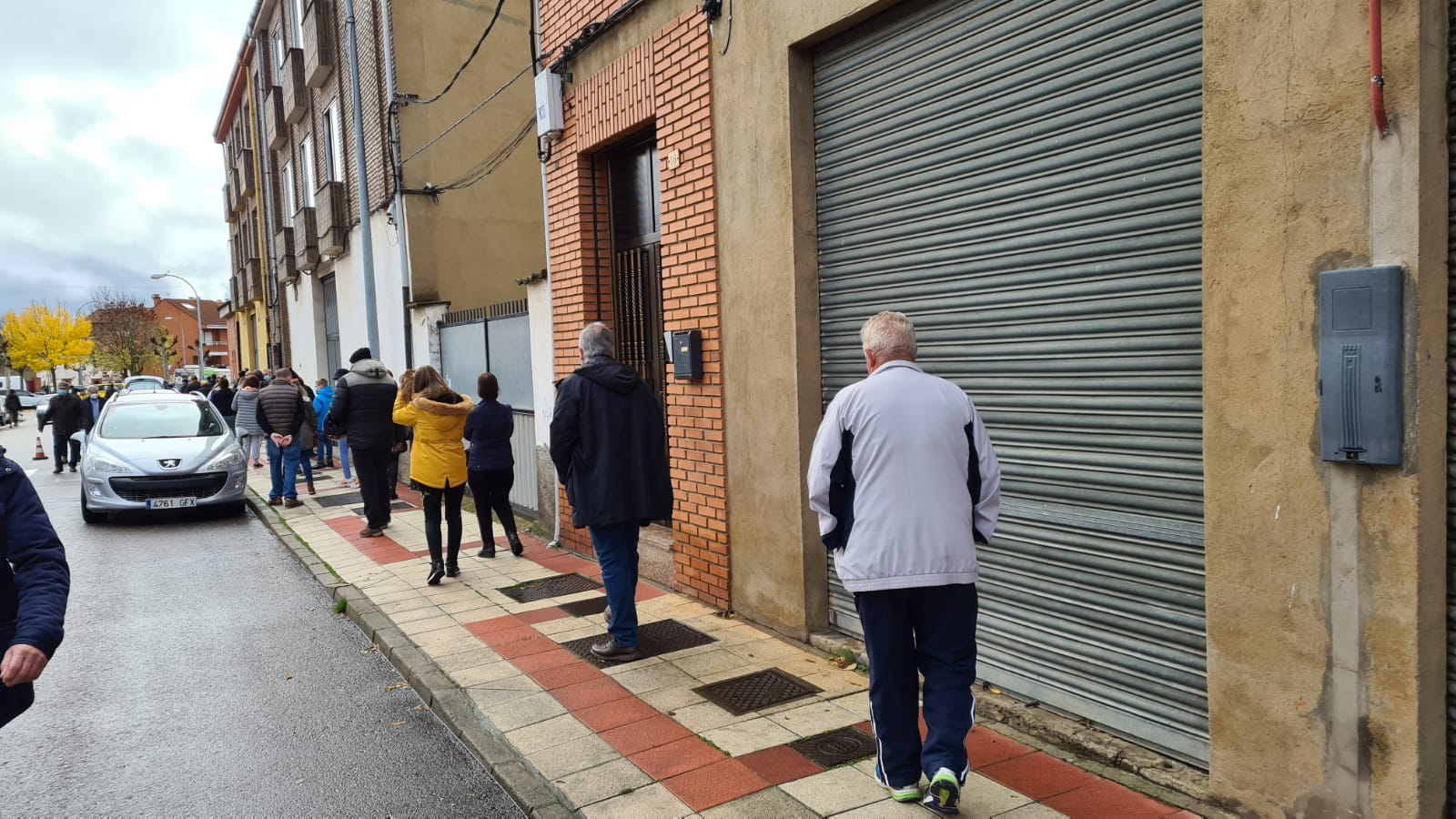 Fotos: Primer día de pruebas en el pabellón municipal de Trobajo del Camino