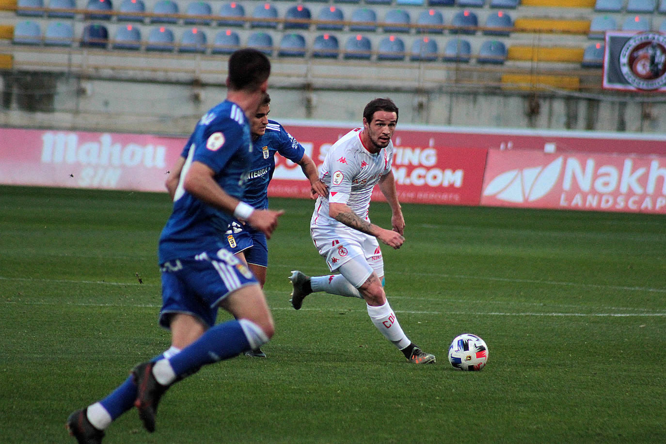 Un momento del partido. 