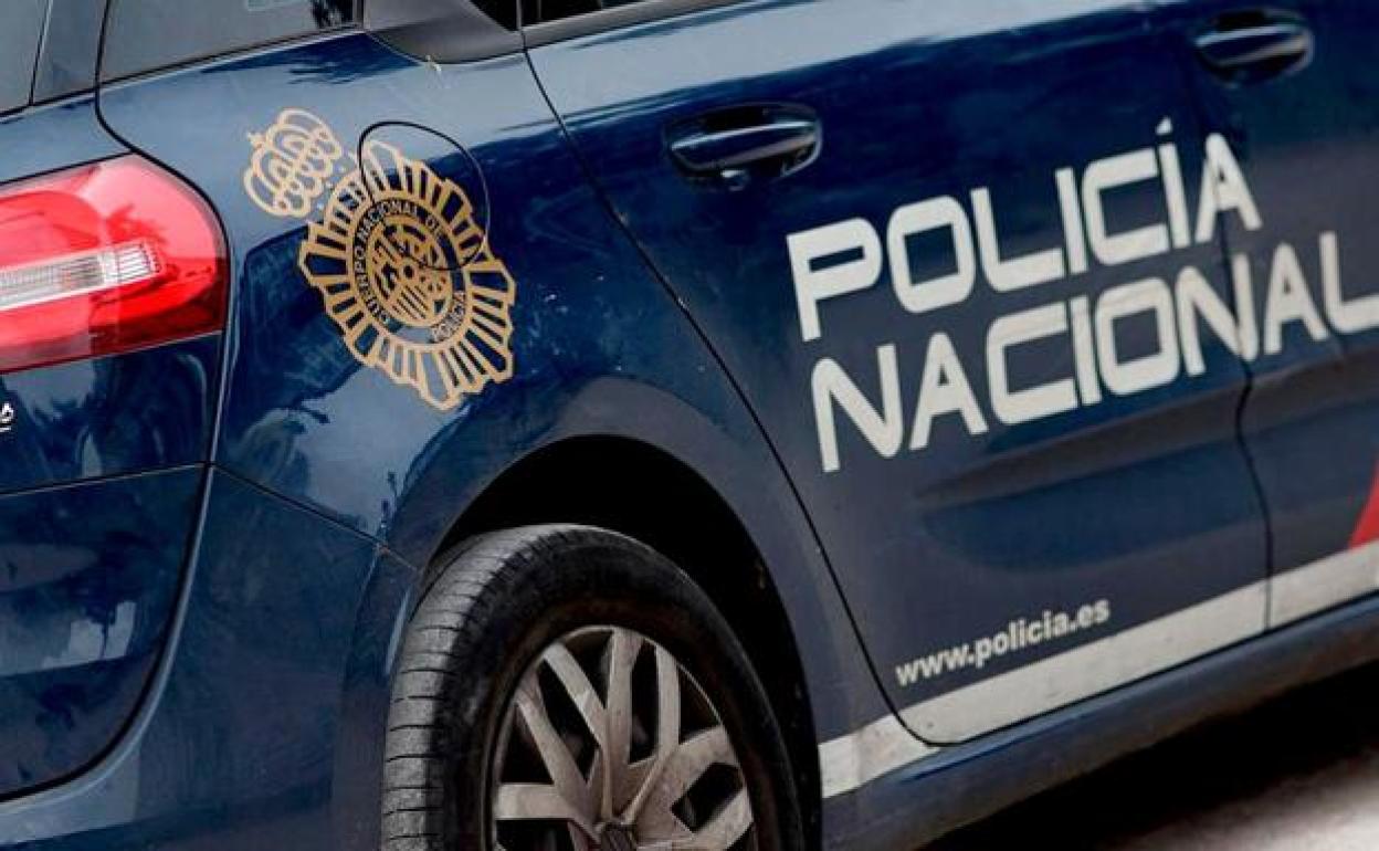 Un vehículo de la Policía Nacional. 