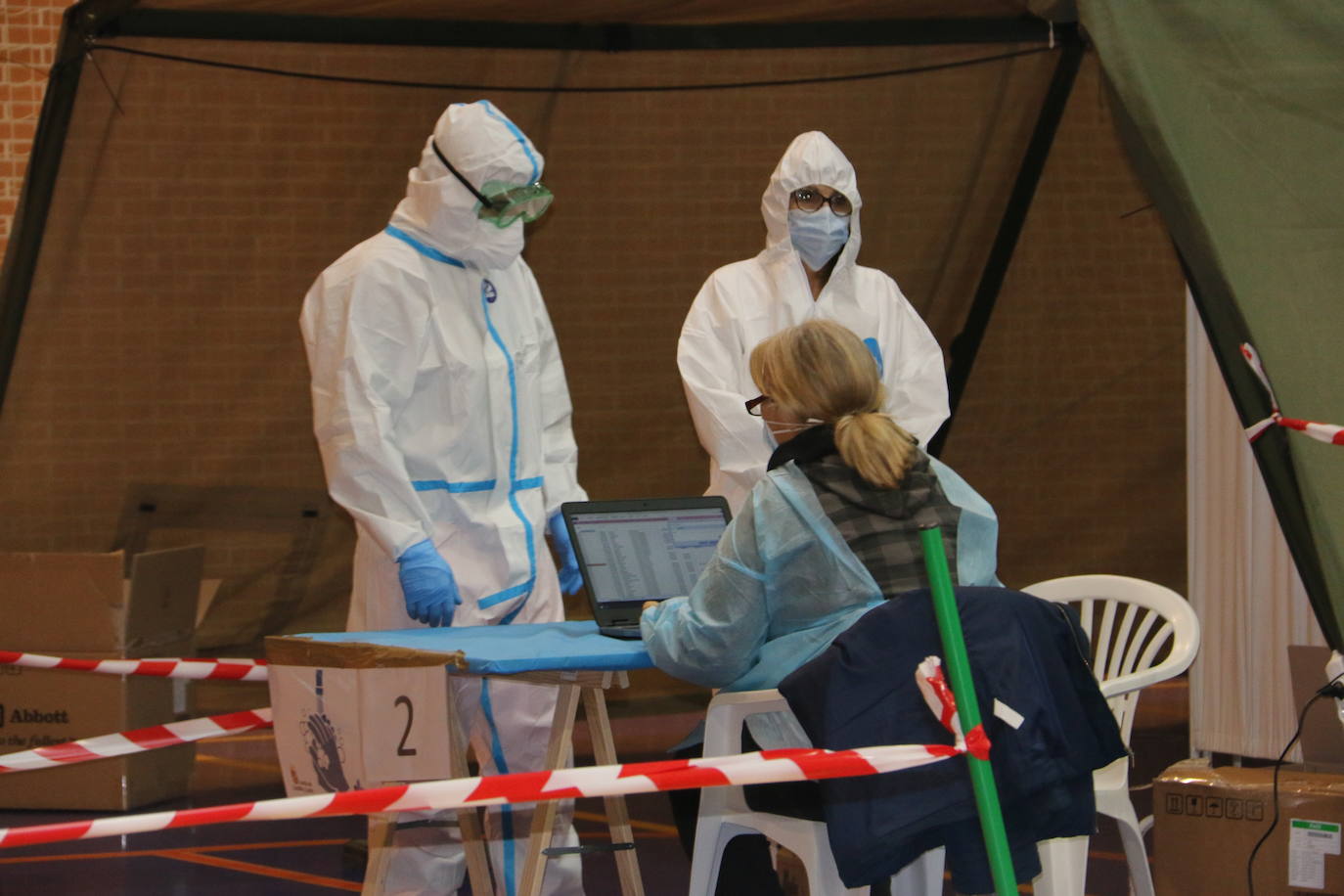 Fotos: Segundo cribado en San Andrés del Rabanedo