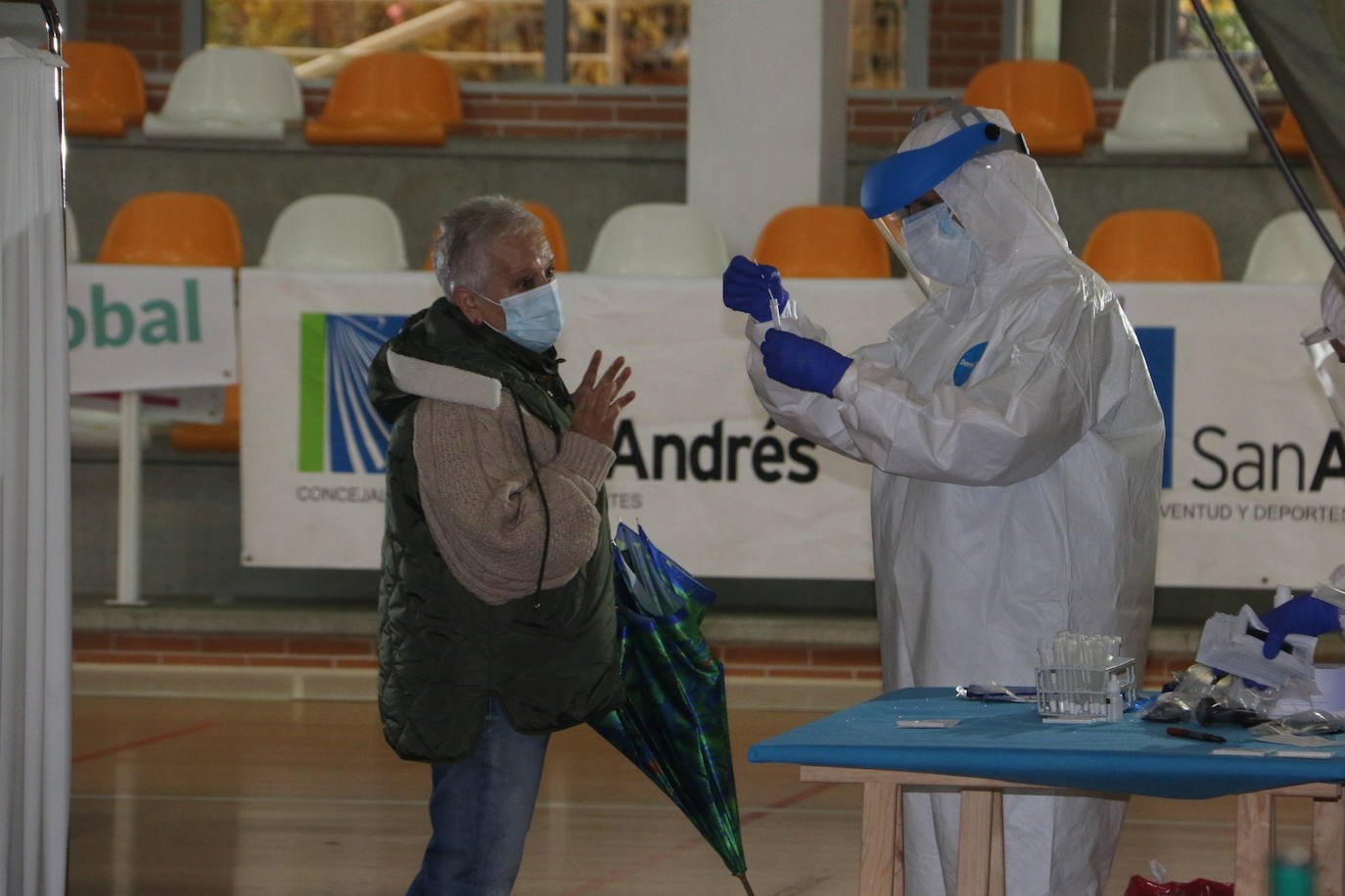 Fotos: Segundo cribado en San Andrés del Rabanedo