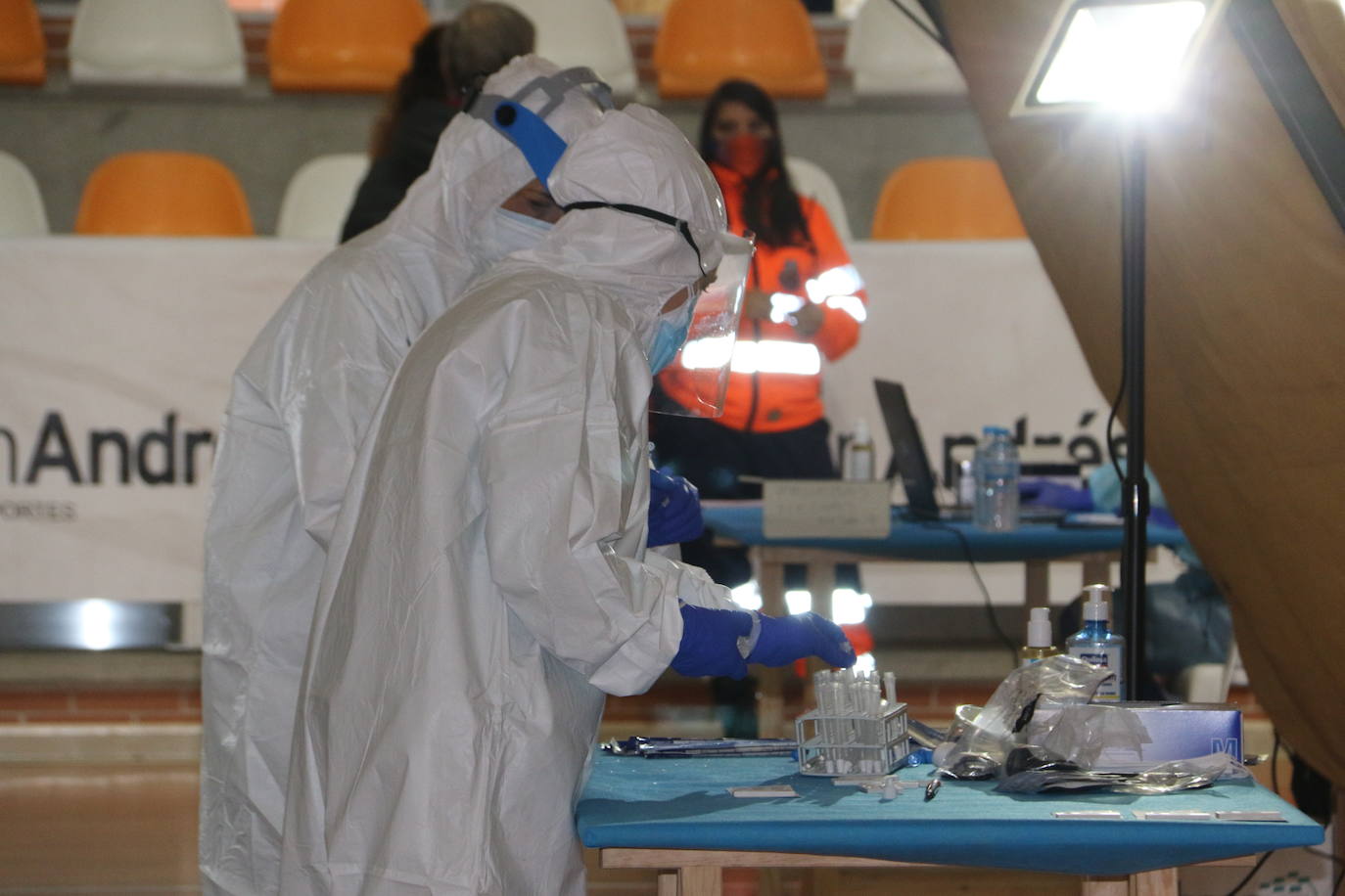 Fotos: Segundo cribado en San Andrés del Rabanedo