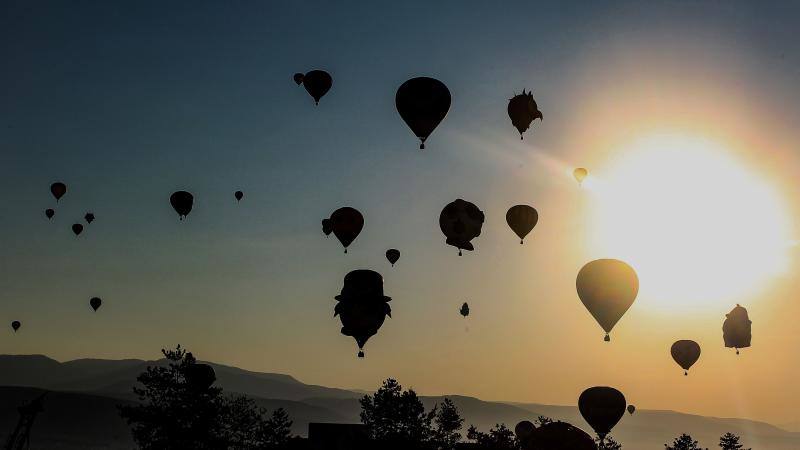 Este fin de semana se celebró en la ciudad mexicana de León el Festival Internacional del Globo, que llenó de colores el cielo de este distrito. Por primera vez en 18 años se realizó sin acceso al público debido a la pandemia de covid-19.