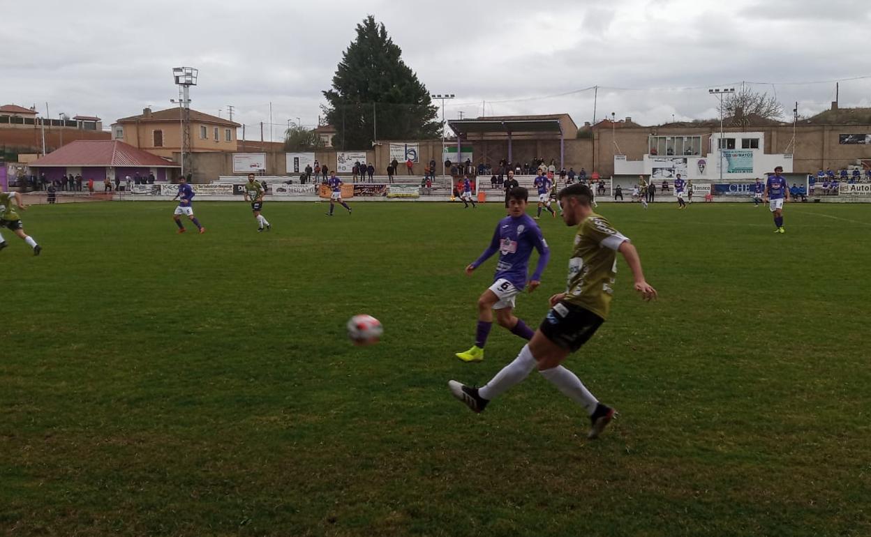 Un lance del partido.