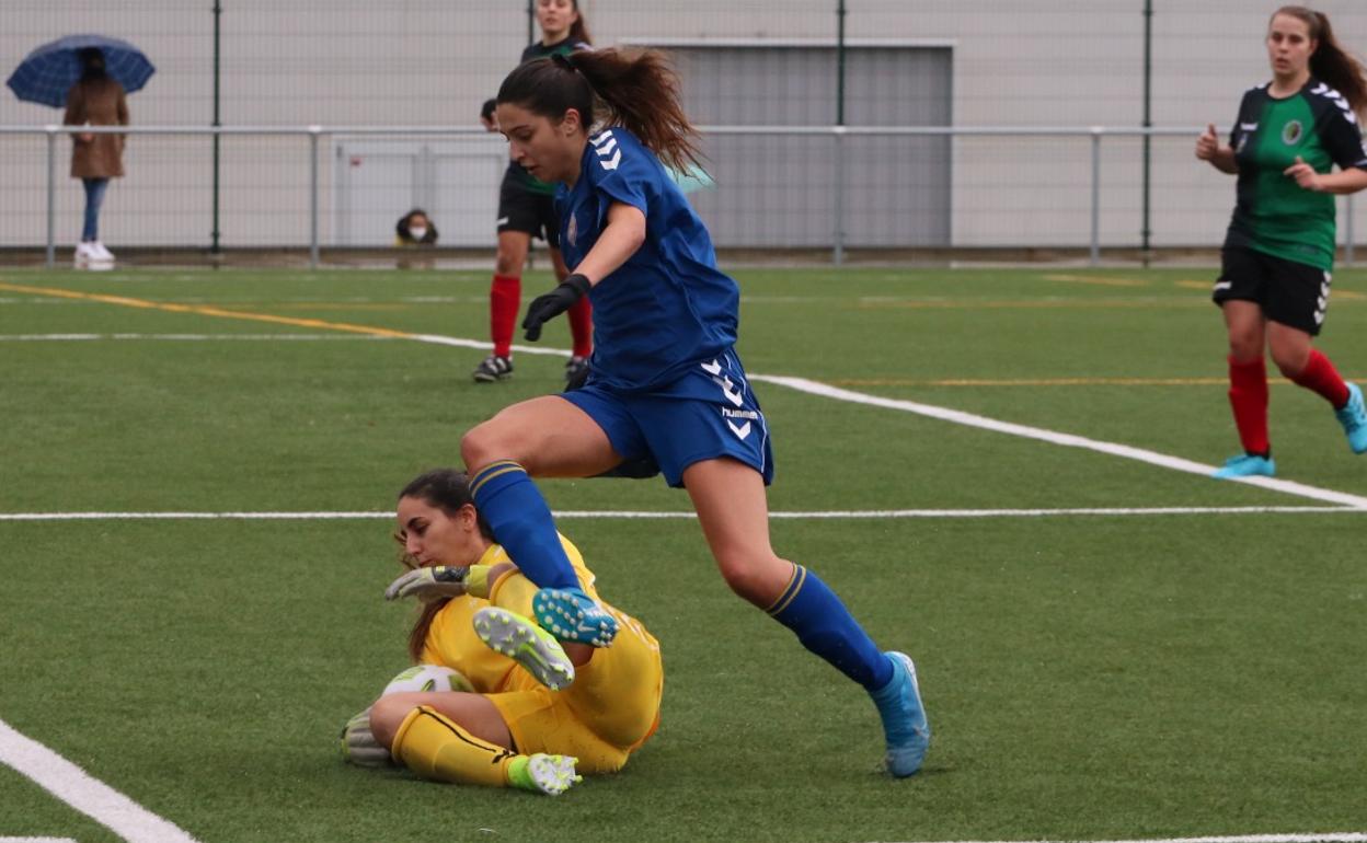 Una imagen de un partido del Olímpico.