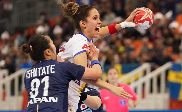 Mireya González, en un partido del pasado Mundial.