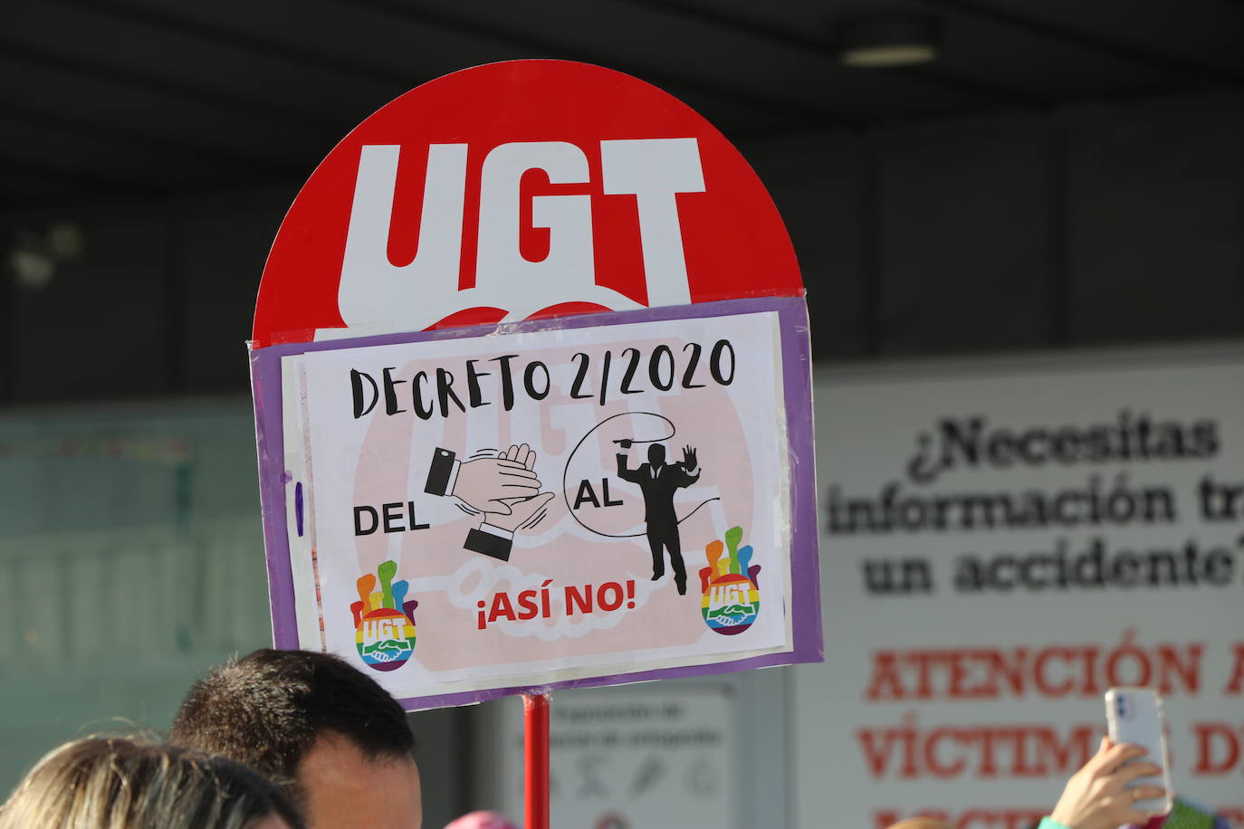 Fotos: Concentración de los sanitarios contra el &#039;decretazo&#039;