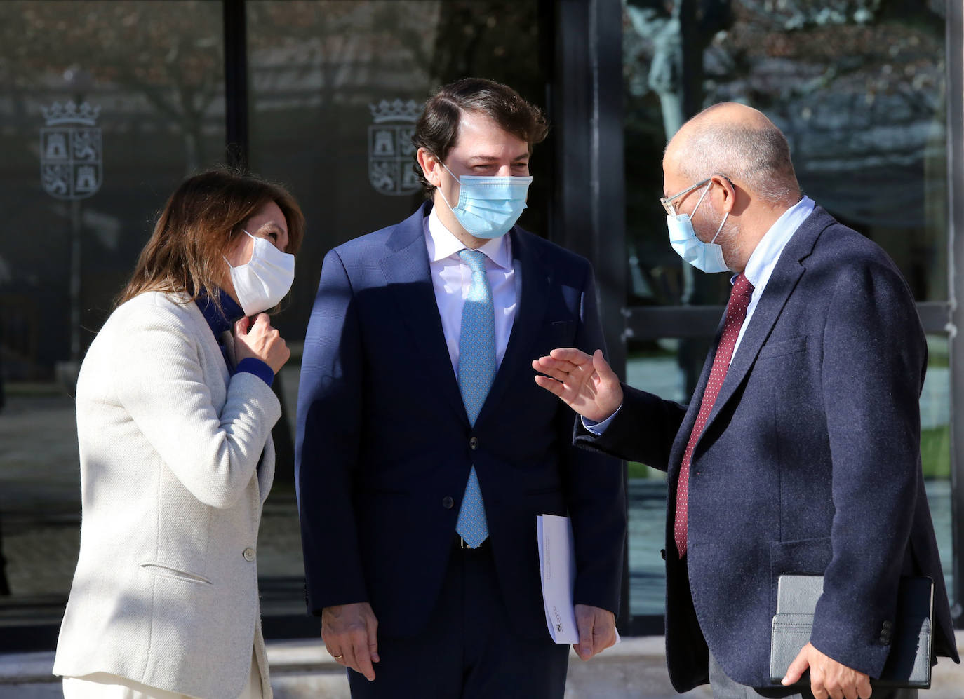 Reunión entre la Junta de Castilla y León y la enseñanza concertada. 