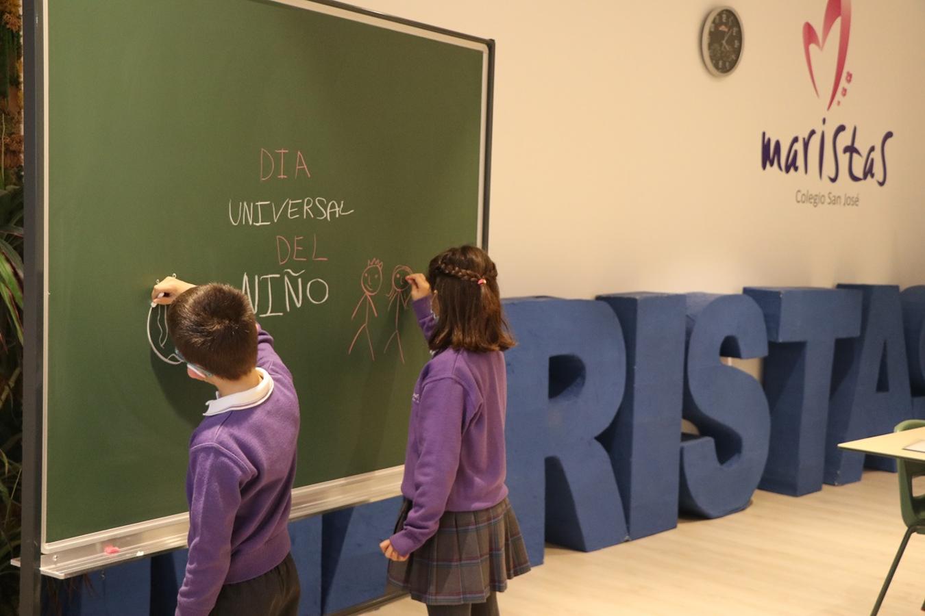 Dibujo para celebrar el Día Universal del Niño.