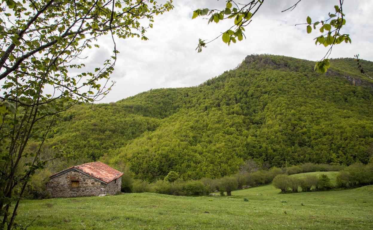 Majada de Llos, en Castilla y León.