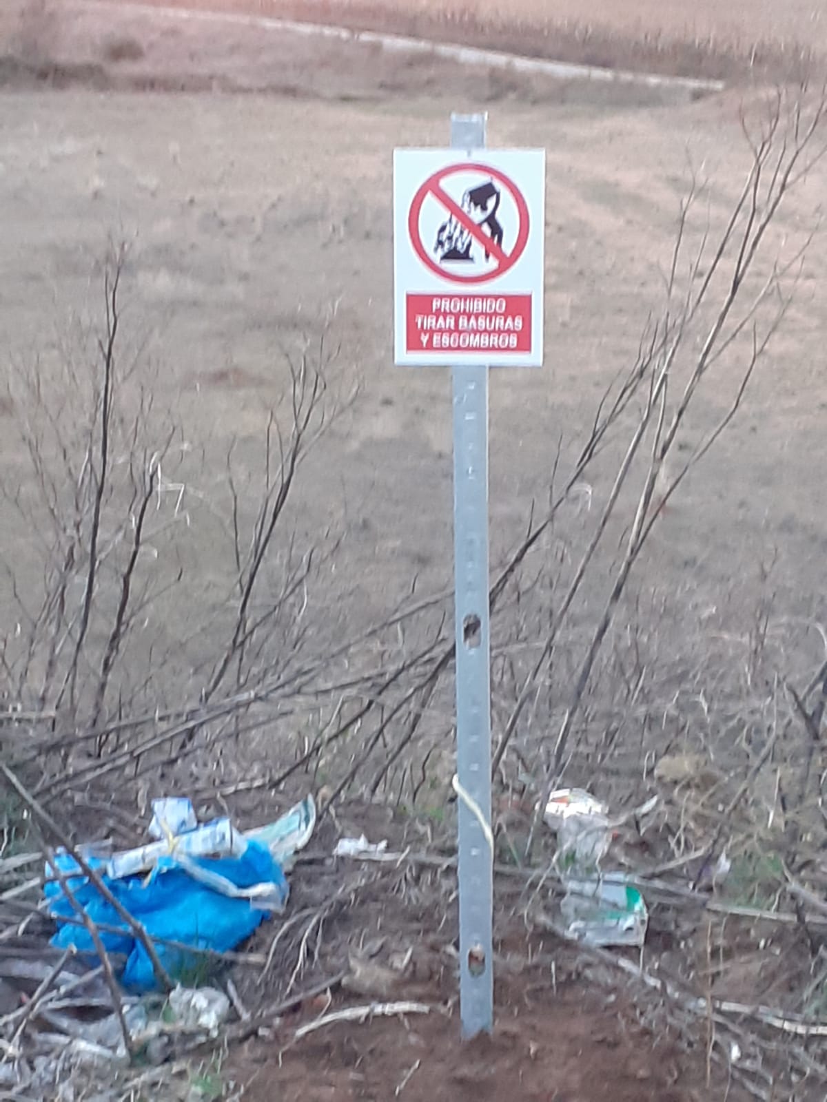 Fotos: Vertedero ilegal en La Antigua