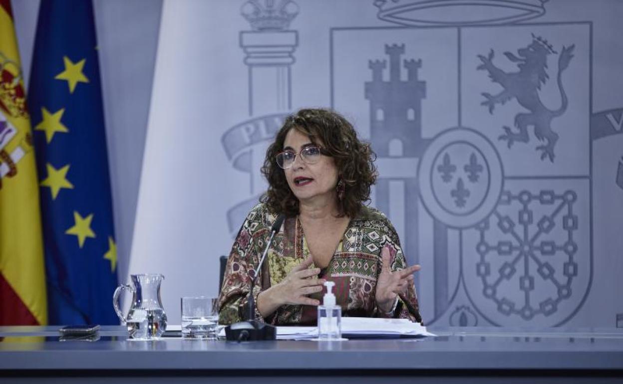 María Jesús Montero, ministra de Hacienda 